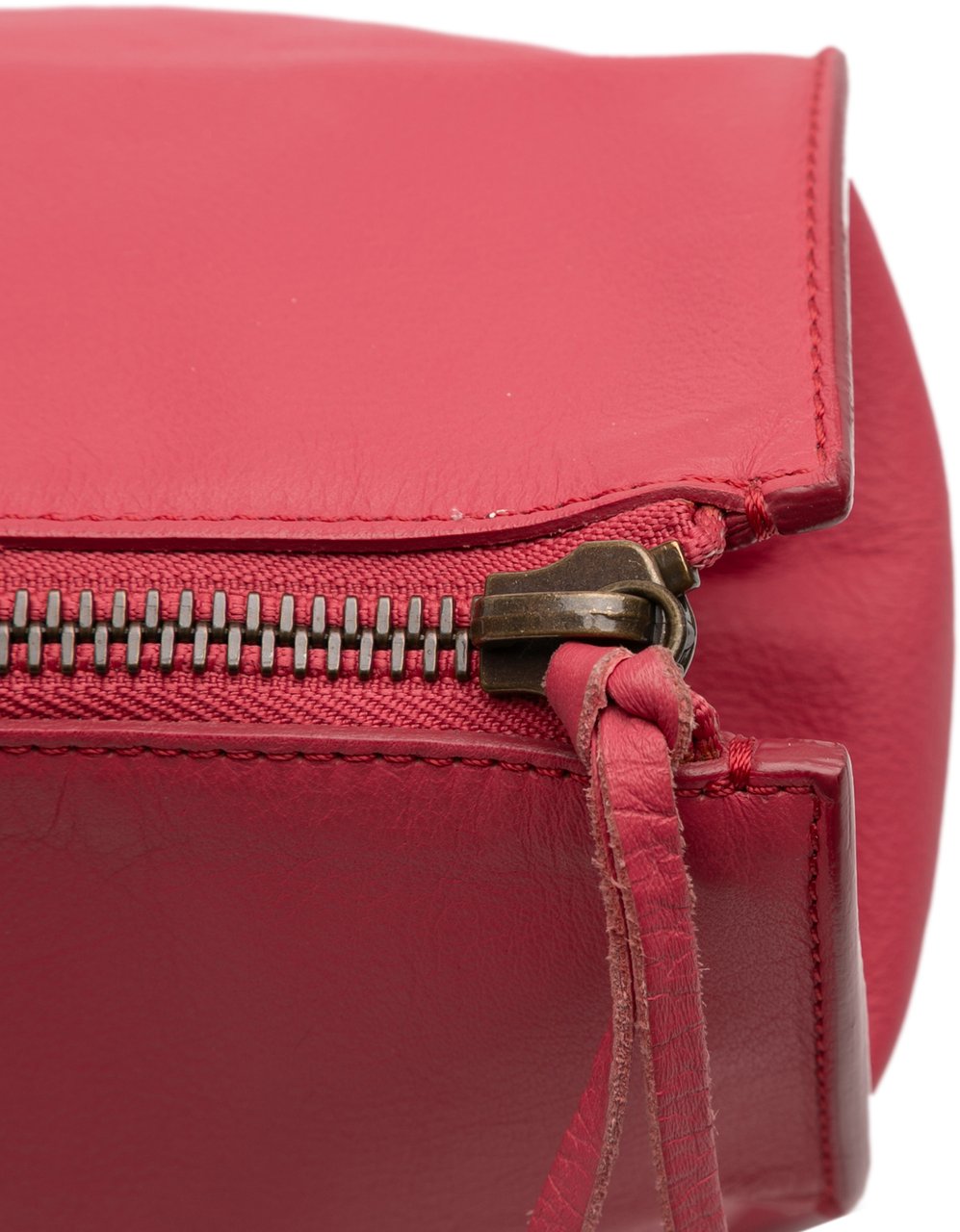 Balenciaga Leather Papier Ledger Tote Roze