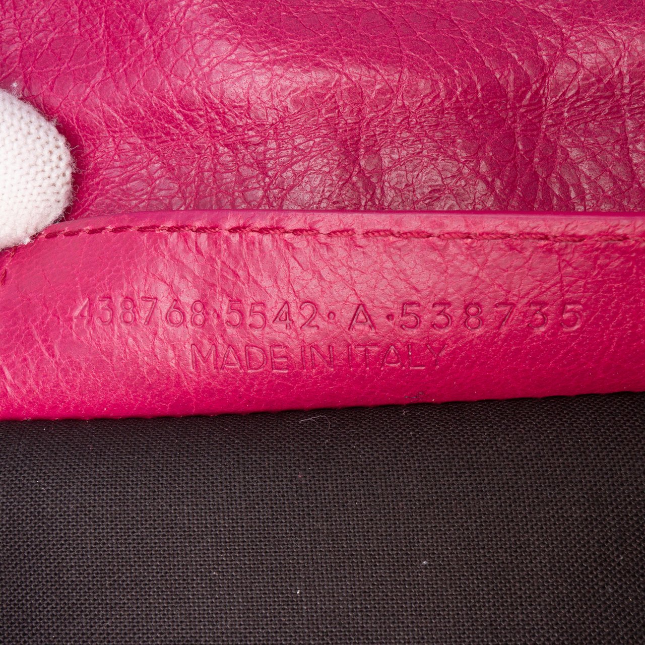 Balenciaga Lambskin Motocross Classic Giant 12 Envelope Crossbody Roze
