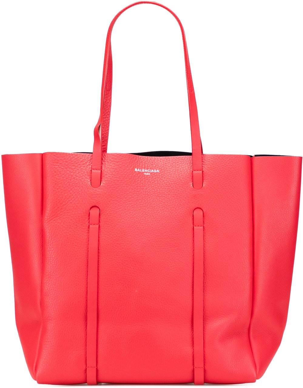 Balenciaga Leather Everyday Tote S Rood