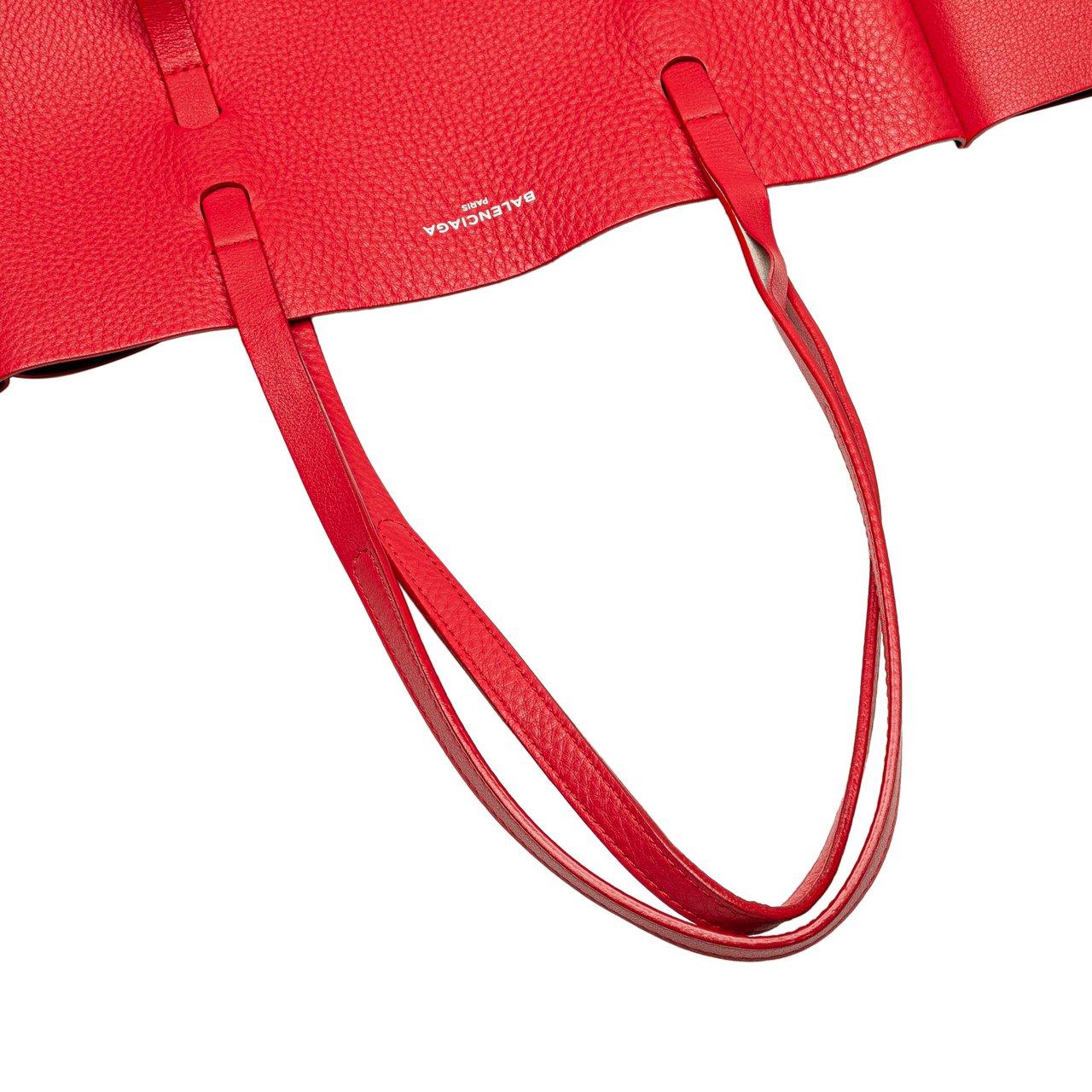 Balenciaga Leather Everyday Tote S Rood