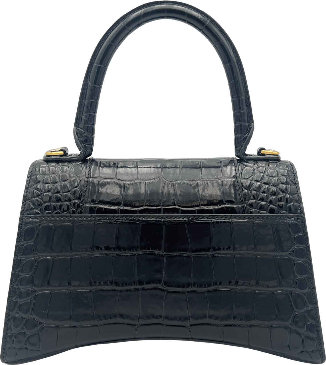 Balenciaga Balenciaga Hourglass - Black Kroko Zwart