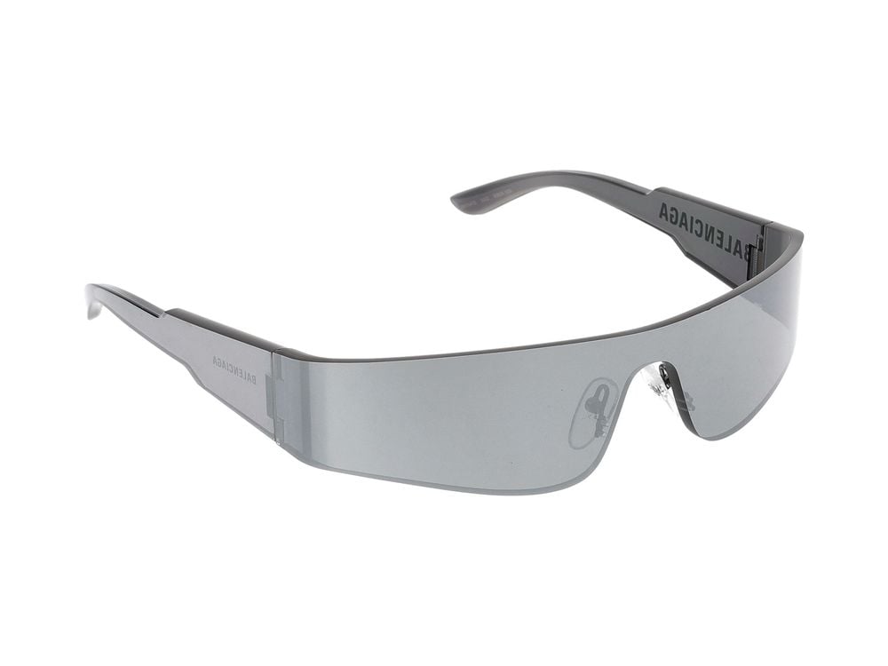 Balenciaga Sunglasses BB0041S 002 silver silver silver 99/1/125 Grijs