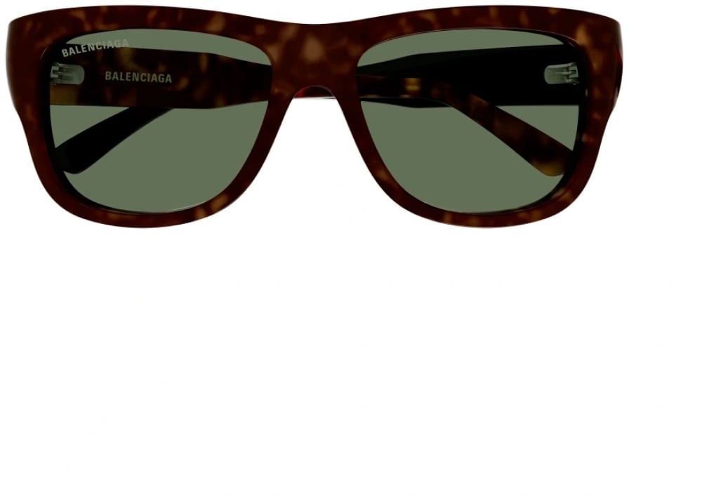 Balenciaga Bb0211 Logo Square Sunglasses Bruin