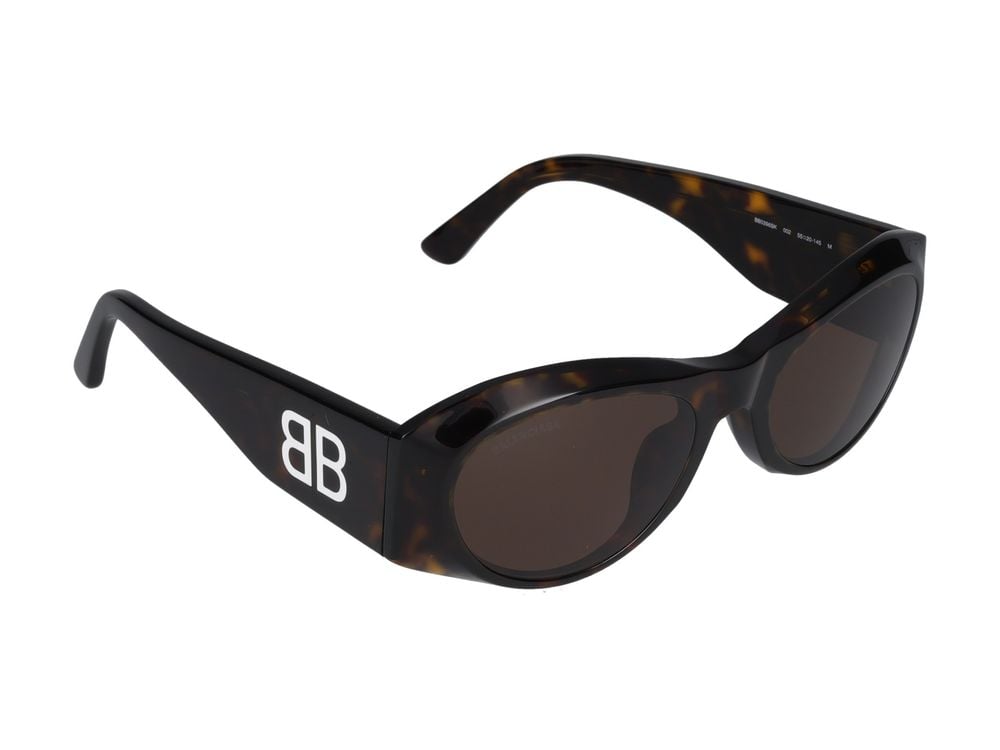 Balenciaga Sunglasses Balenciaga BB0396SK 002 havana havana brown 55/20/145 Grijs
