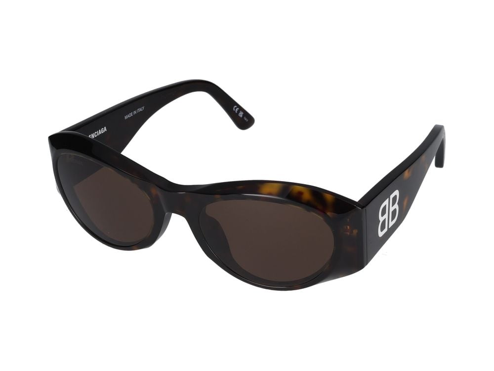 Balenciaga Sunglasses Balenciaga BB0396SK 002 havana havana brown 55/20/145 Grijs