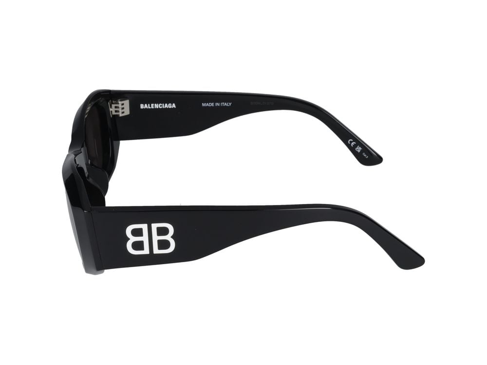 Balenciaga Sunglasses Balenciaga BB0397SA 001 black black grey 54/19/145 Zwart