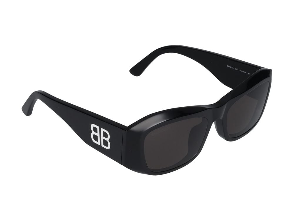 Balenciaga Sunglasses Balenciaga BB0397SA 001 black black grey 54/19/145 Zwart
