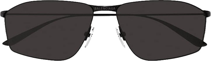 Balenciaga Sunglasses Bb0413S 001 Black Black Grey 62/14/145 Grijs