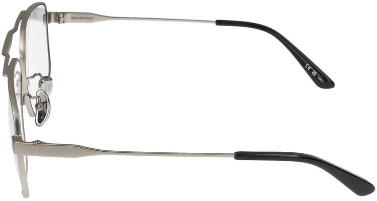 Balenciaga Sunglasses BB0418SK 004 silver silver grey 62/14/145 Wit