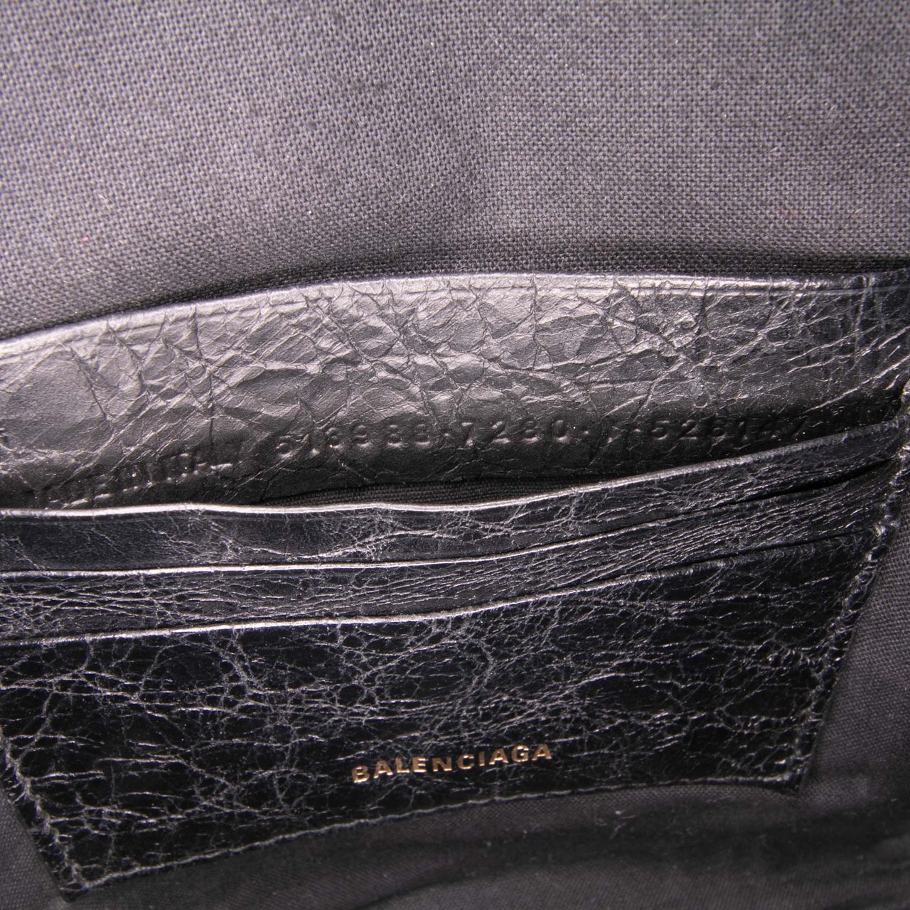 Balenciaga XXS Lambskin Bazar Shopper Satchel Zwart