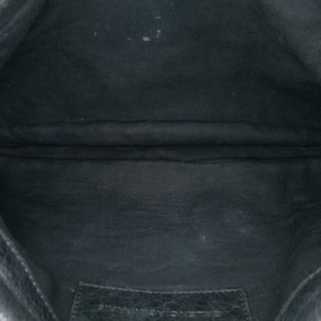 Balenciaga Lambskin Motocross Giant 21 Envelope Clutch Zwart