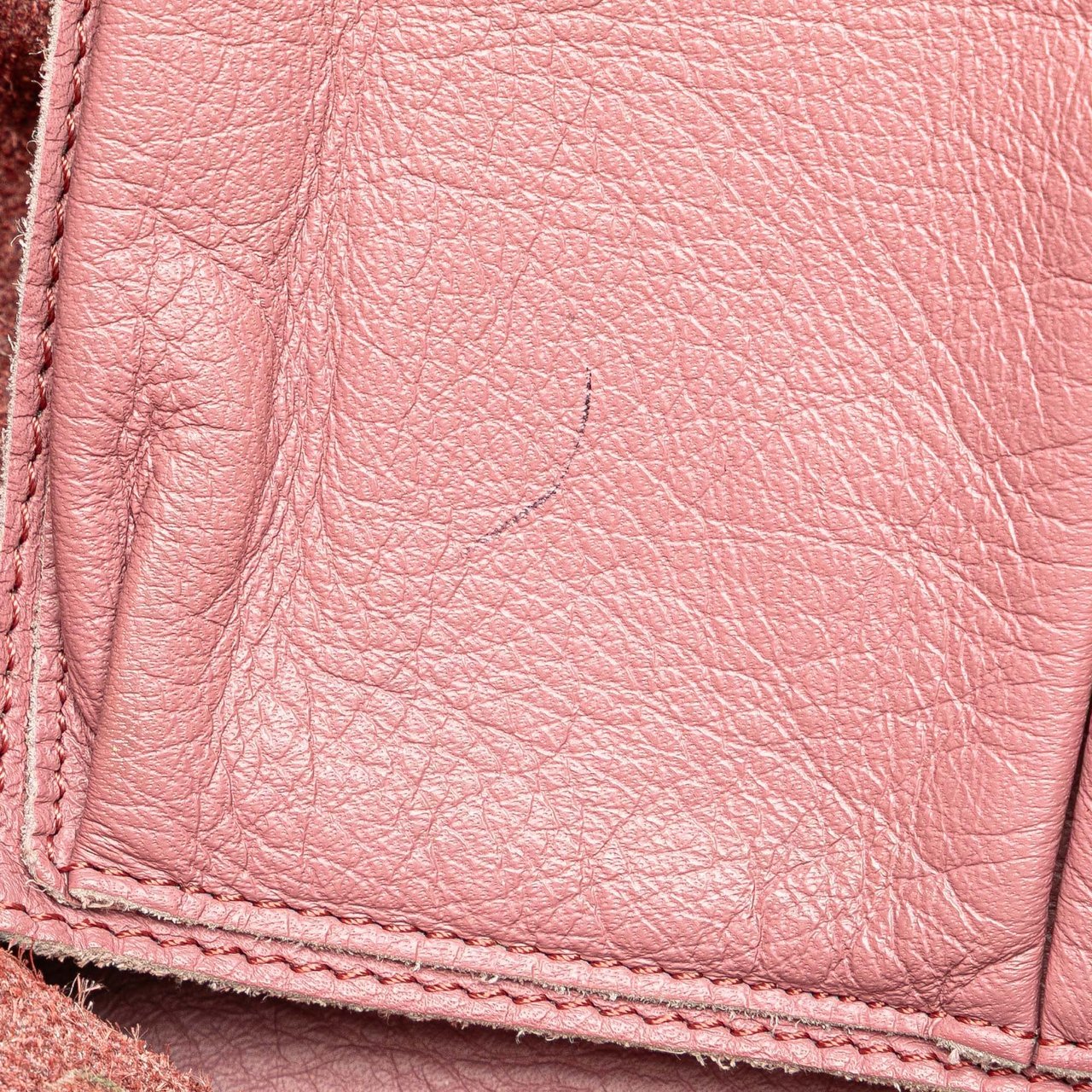 Balenciaga Leather Papier A5 Tote Roze