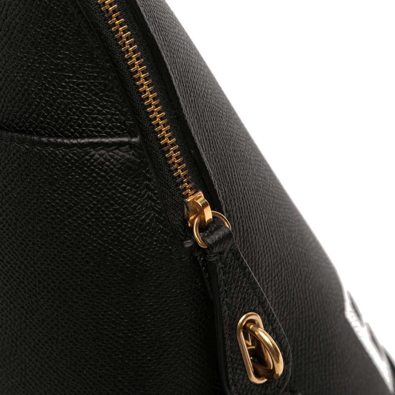 Balenciaga M Grained Calfskin Ville Top Handle Bag Zwart