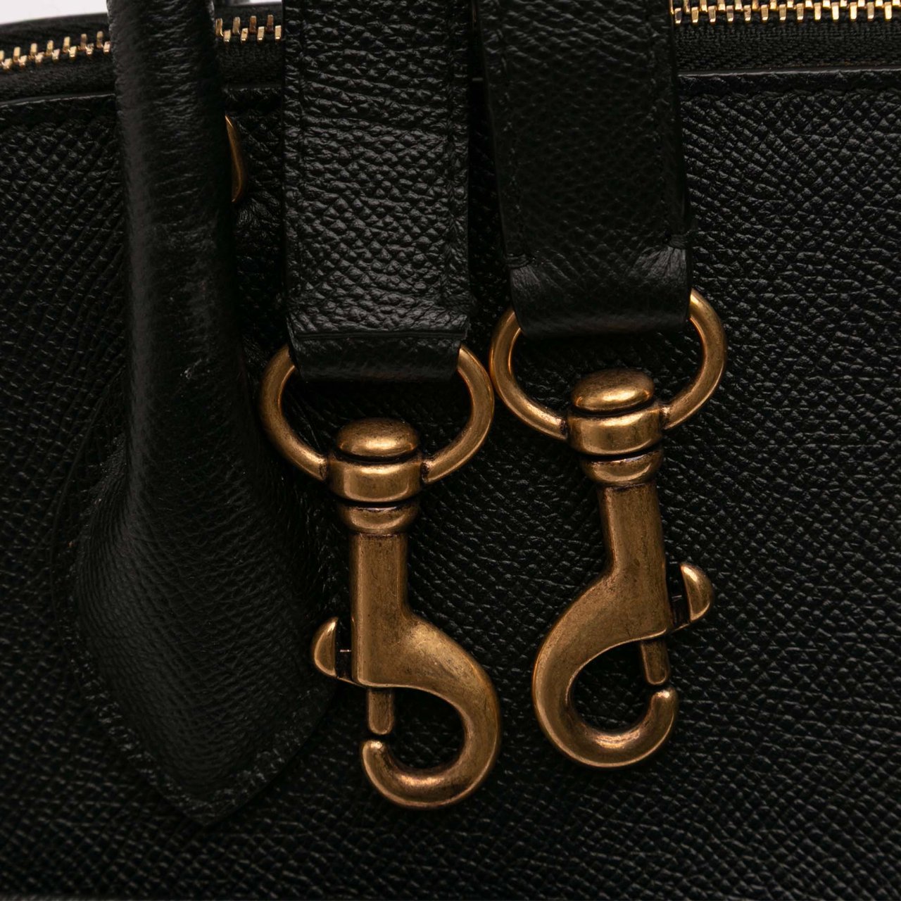 Balenciaga M Grained Calfskin Ville Top Handle Bag Zwart