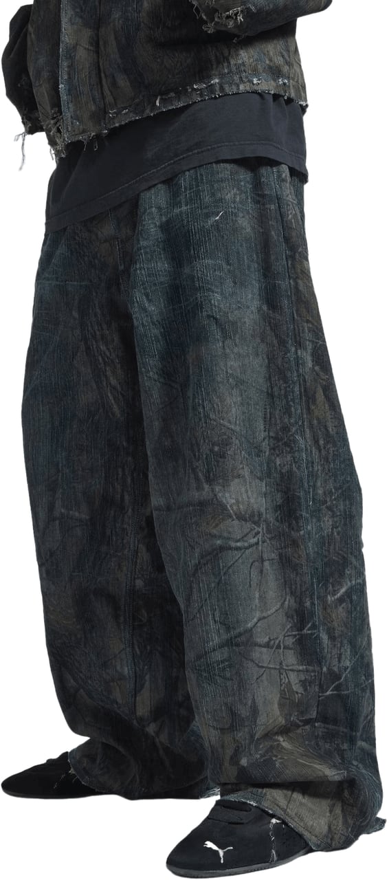 Balenciaga FINISSAGE BAGGY JEANS Grijs