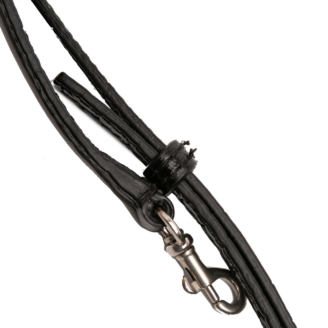 Balenciaga Mini Crocodile Embossed Calfskin Ville Satchel Zwart