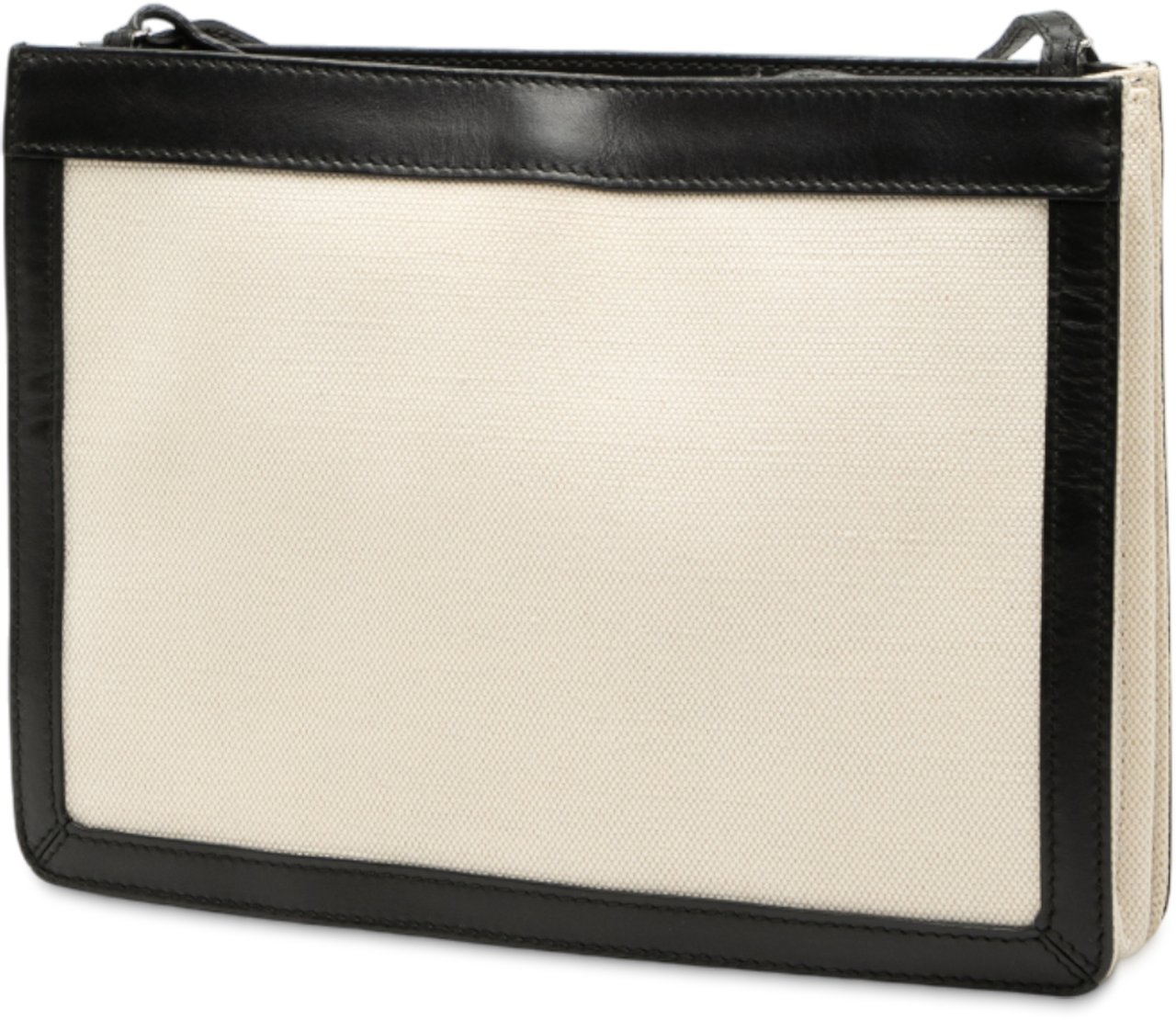 Balenciaga Canvas Navy Pochette Crossbody Bruin