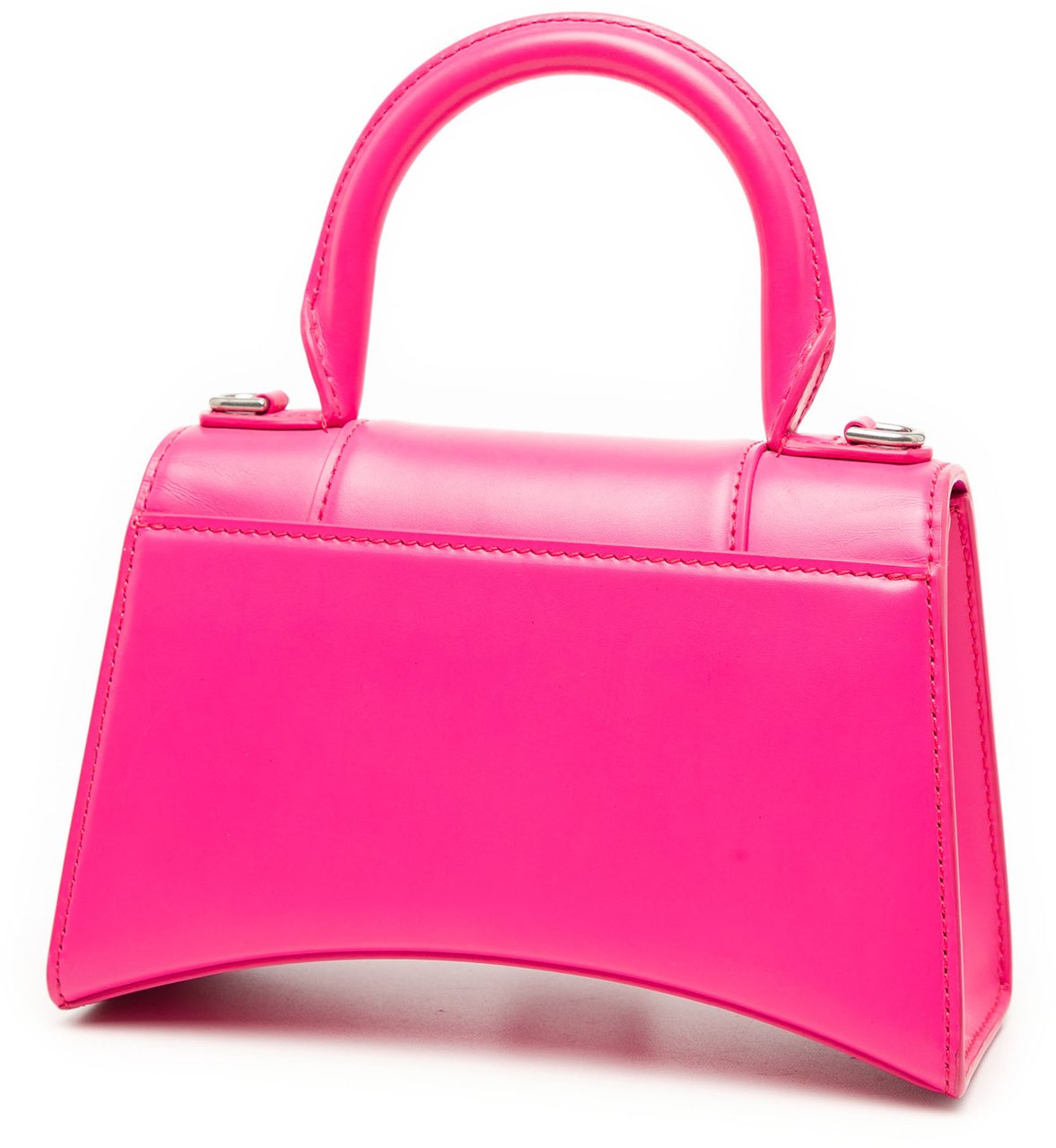 Balenciaga XS Calfskin Hourglass Top Handle Bag Roze