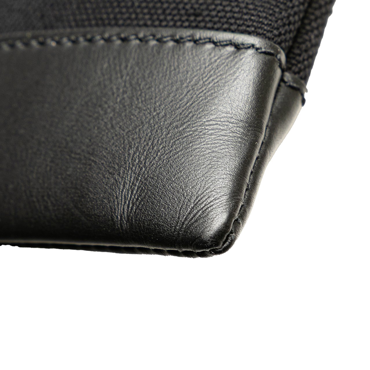 Balenciaga Canvas Navy Clip M Clutch Zwart