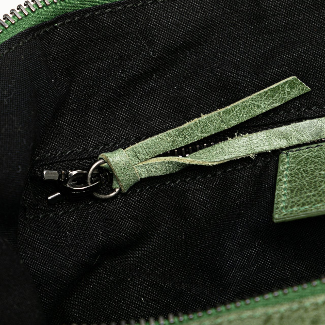 Balenciaga Lambskin Motocross Classic Day Messenger Bag Groen