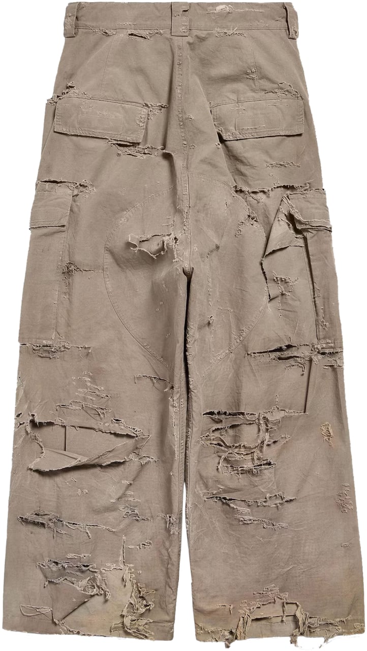 Balenciaga Large Cargo Pants Beige