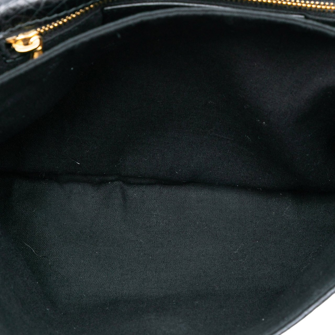Balenciaga Lambskin Motocross Giant 12 Envelope Clutch Zwart