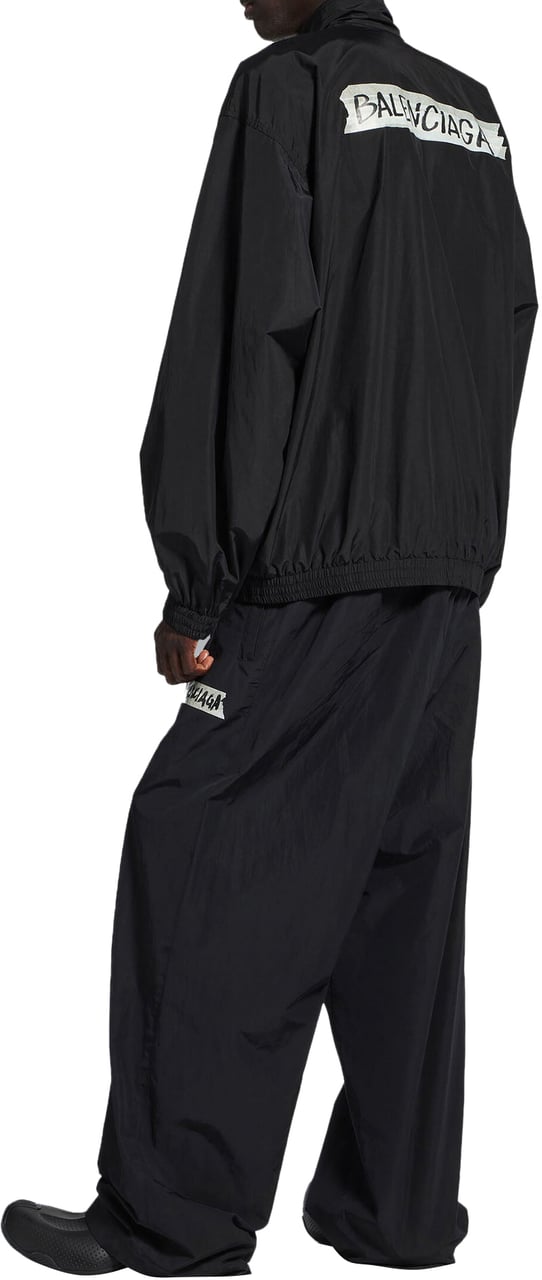 Balenciaga Trainingsbroek met afplaktape Zwart