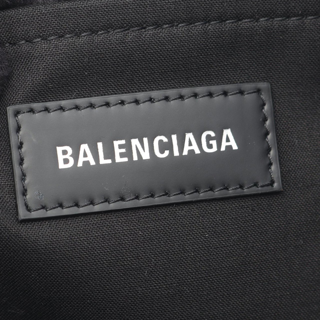 Balenciaga Medium Denim Hardware Tote Blauw