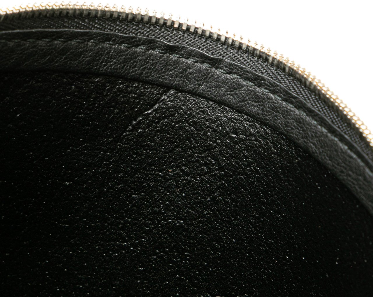 Balenciaga Leather Everyday Pouch Zwart