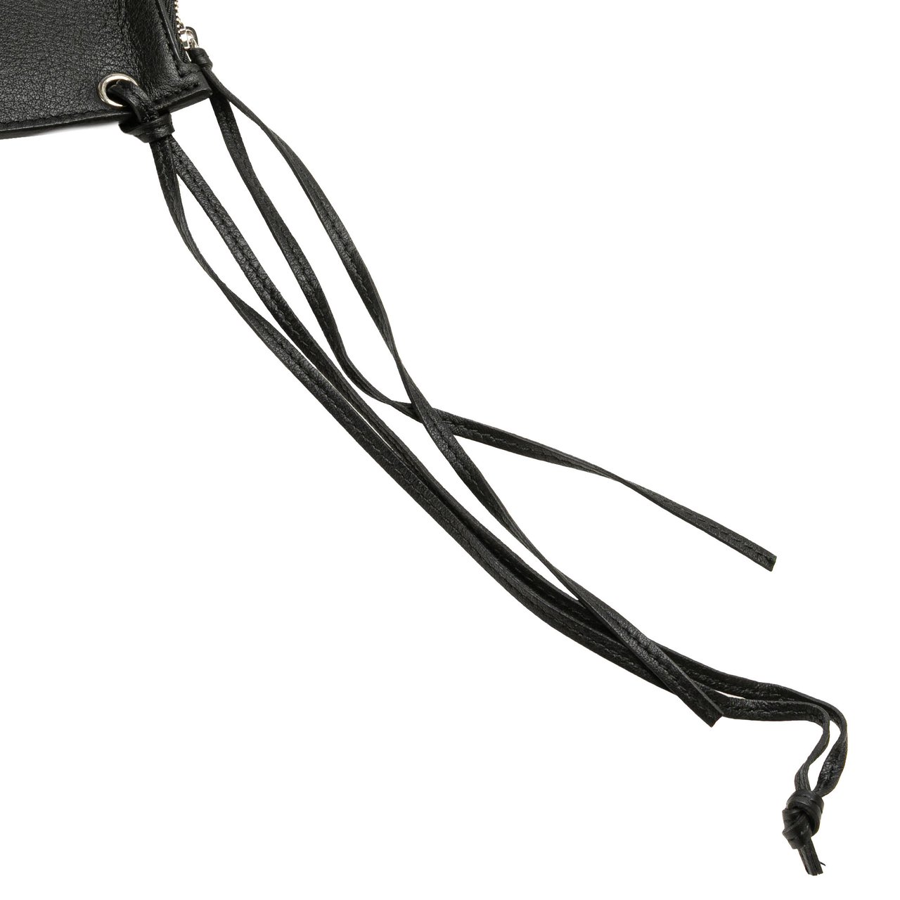 Balenciaga Leather Everyday Pouch Zwart