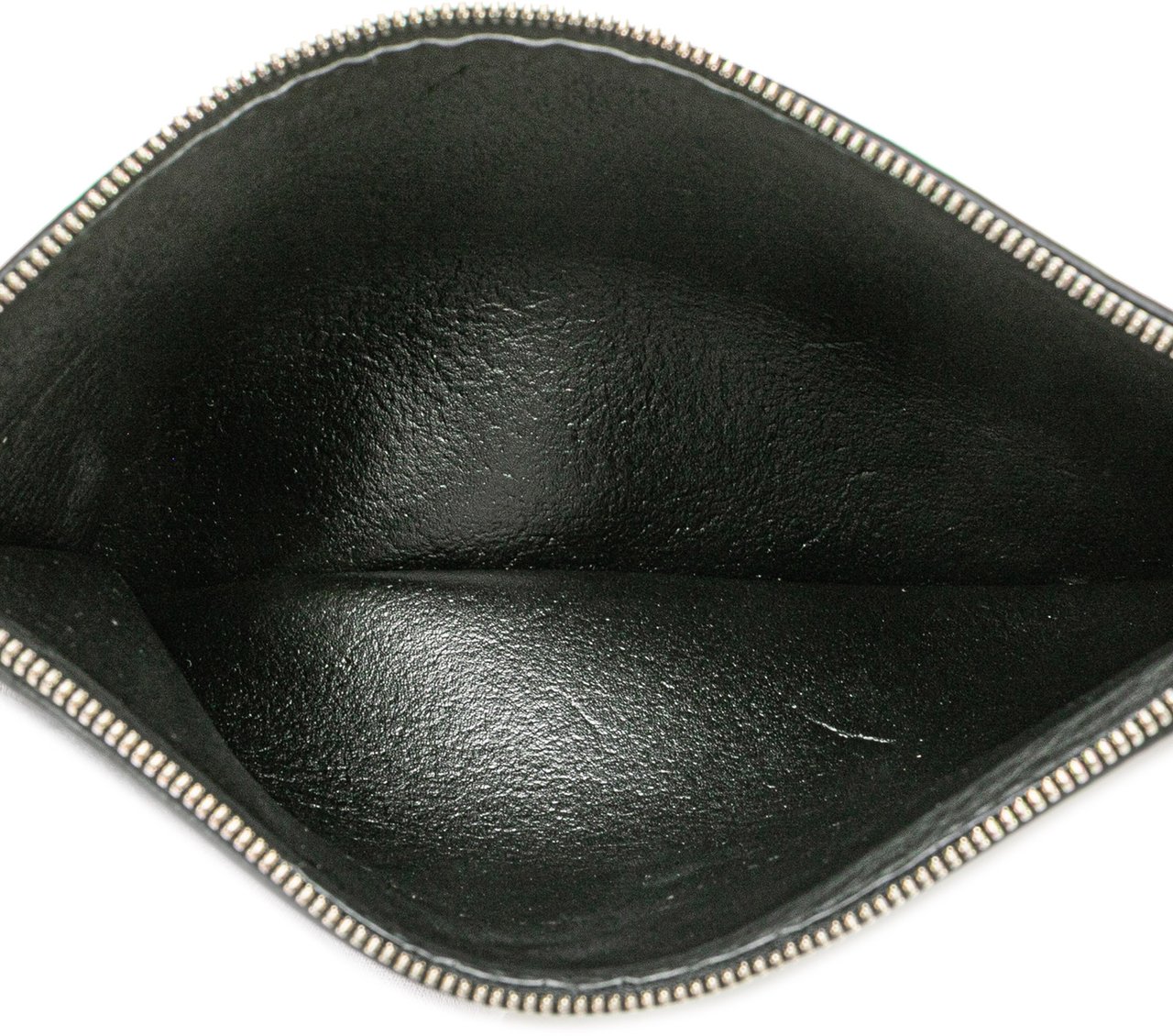 Balenciaga Leather Everyday Pouch Zwart