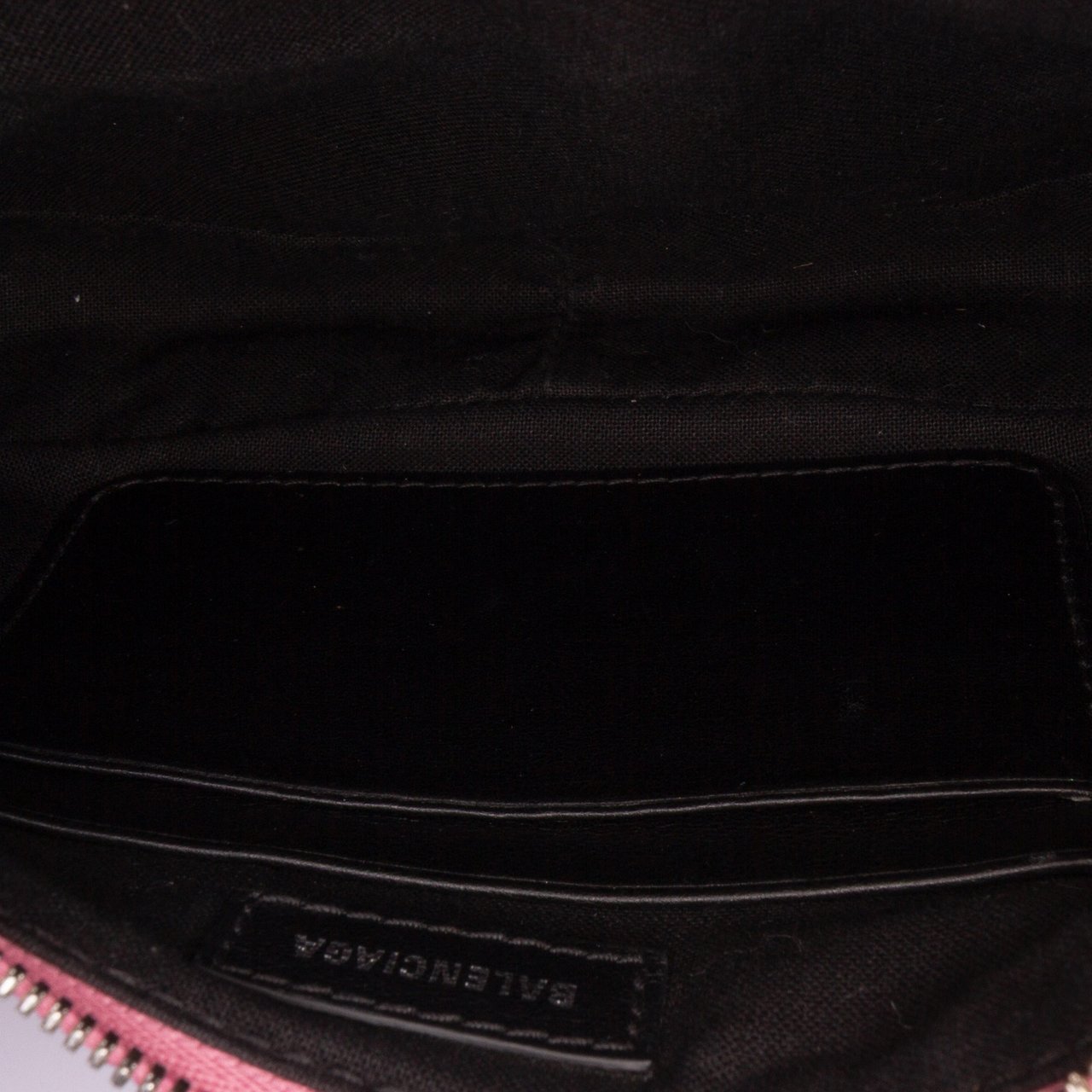 Balenciaga Mini BB Monogram Denim Le Cagole Roze