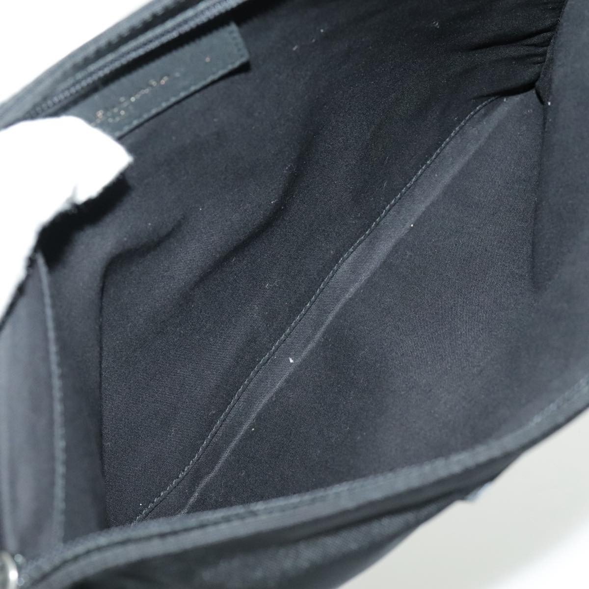 Balenciaga Balenciaga Logo Pouch Canvas Zwart