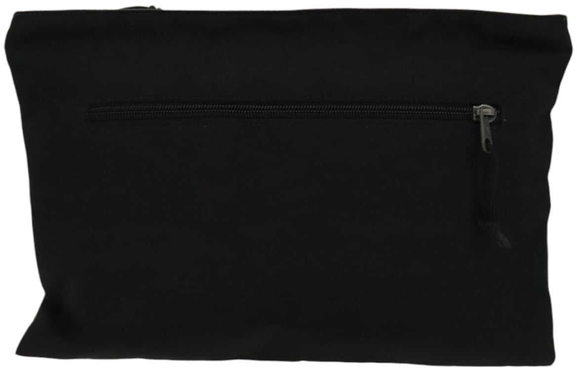Balenciaga Balenciaga Logo Pouch Canvas Zwart