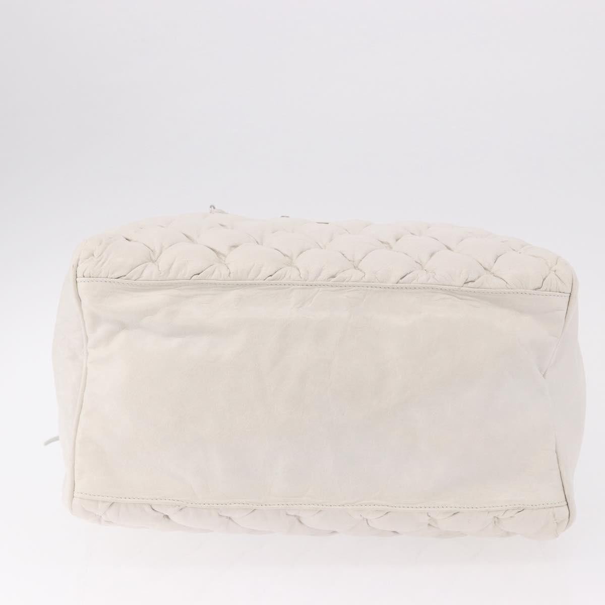 Balenciaga Matelasse Leather MM Wit