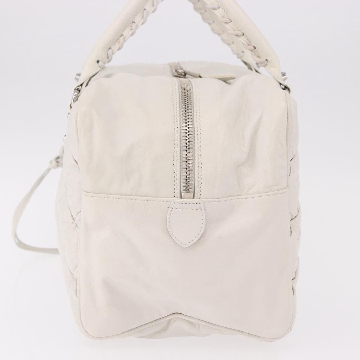 Balenciaga Matelasse Leather MM Wit
