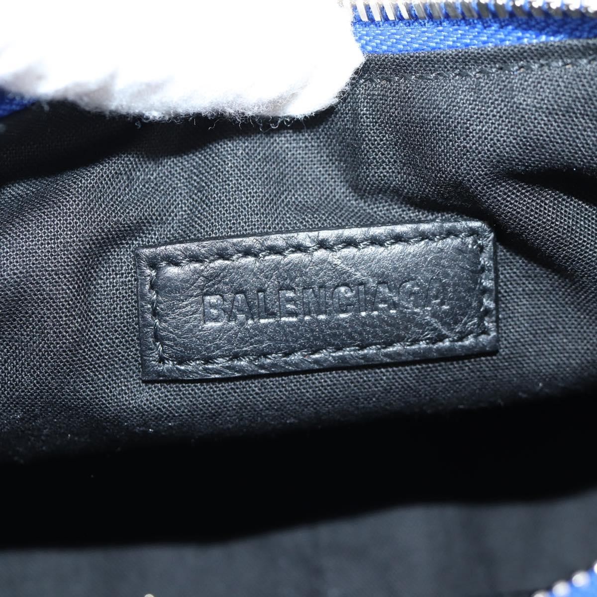 Balenciaga Balenciaga Le Cagole Giant Studs Shoulder Bag Leather Medium Blauw