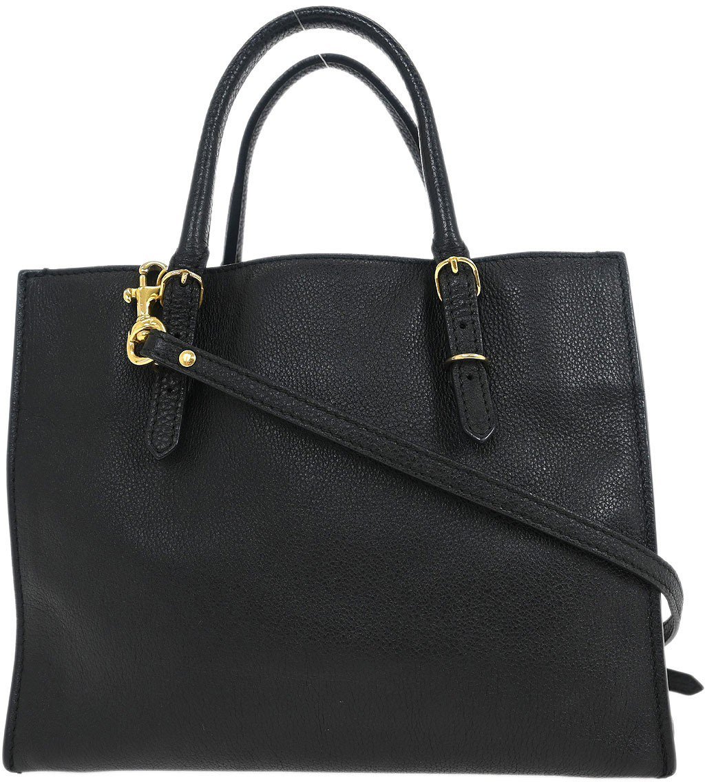 Balenciaga Balenciaga Papier A4 Classic Metallic Edge Bag Leather Mini Zwart