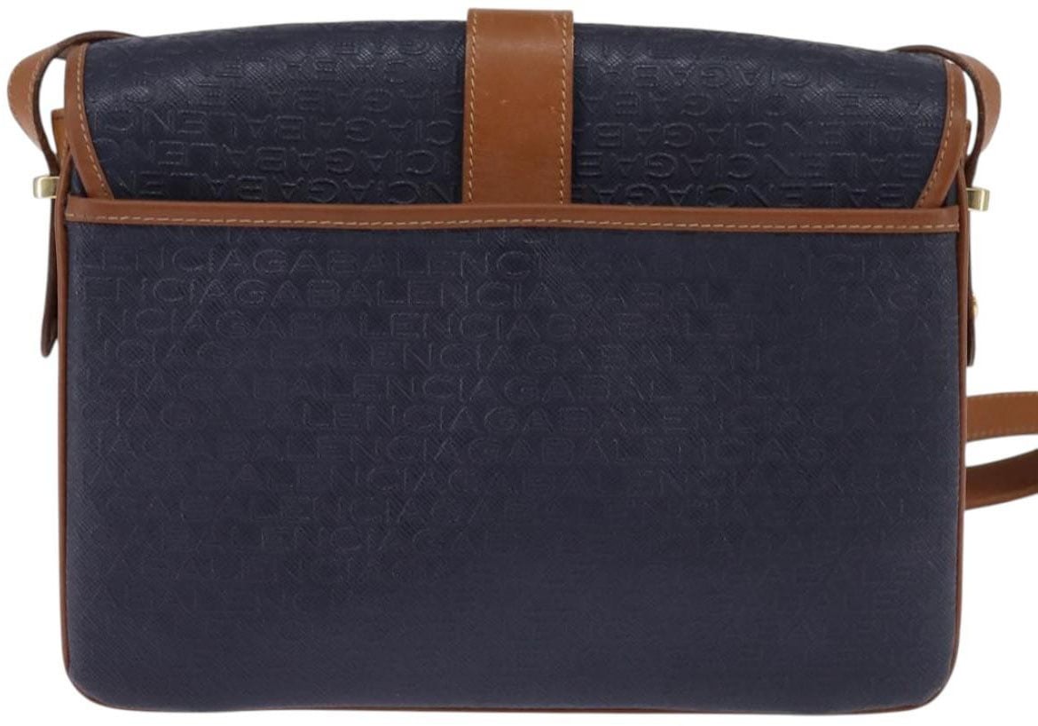 Balenciaga Balenciaga Shoulder Bag PVC Navy
