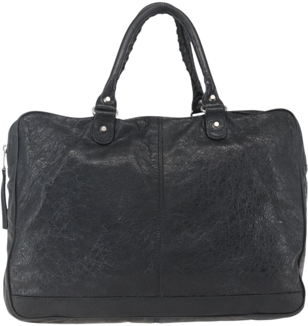 Balenciaga Balenciaga Classic Studs Briefcase Leather Large Zwart