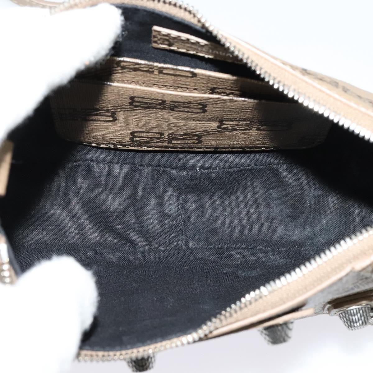 Balenciaga Balenciaga Le Cagole Giant Studs Chain Shoulder Bag Leather XS Beige