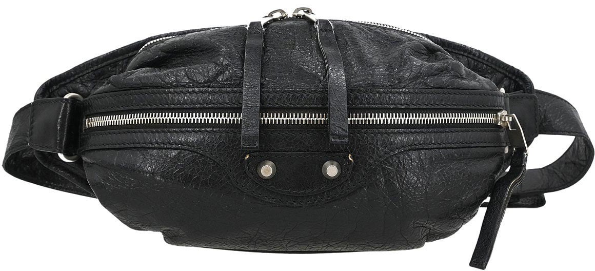 Balenciaga Balenciaga Neo Lift Classic Studs Waist Bag Leather Zwart