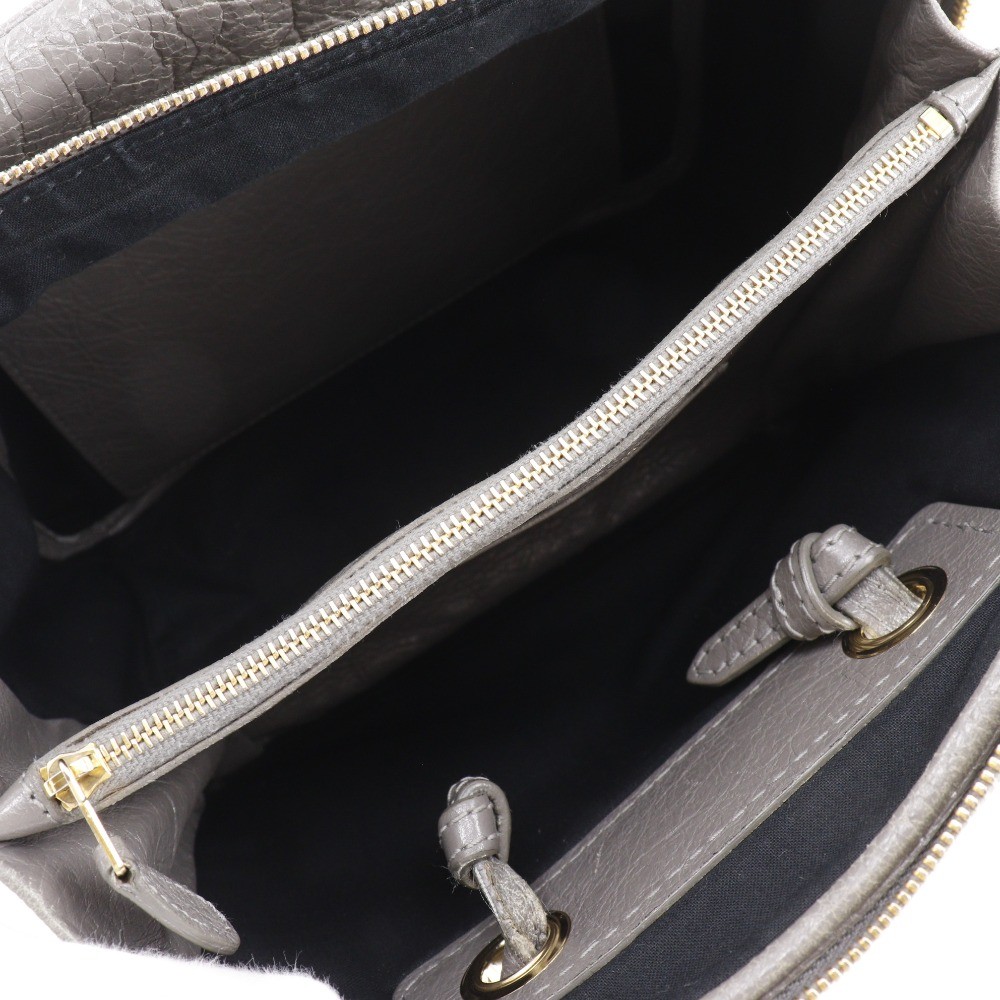 Balenciaga Balenciaga Blanket Square Bag Leather Small Grijs