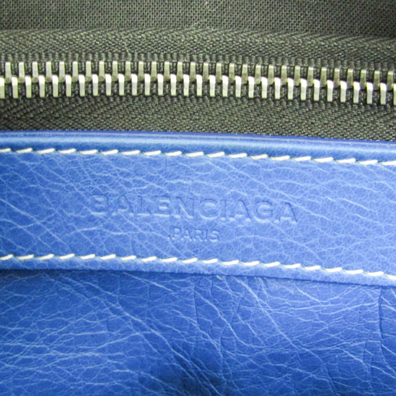 Balenciaga Bazar Convertible Tote Leather XS Divers