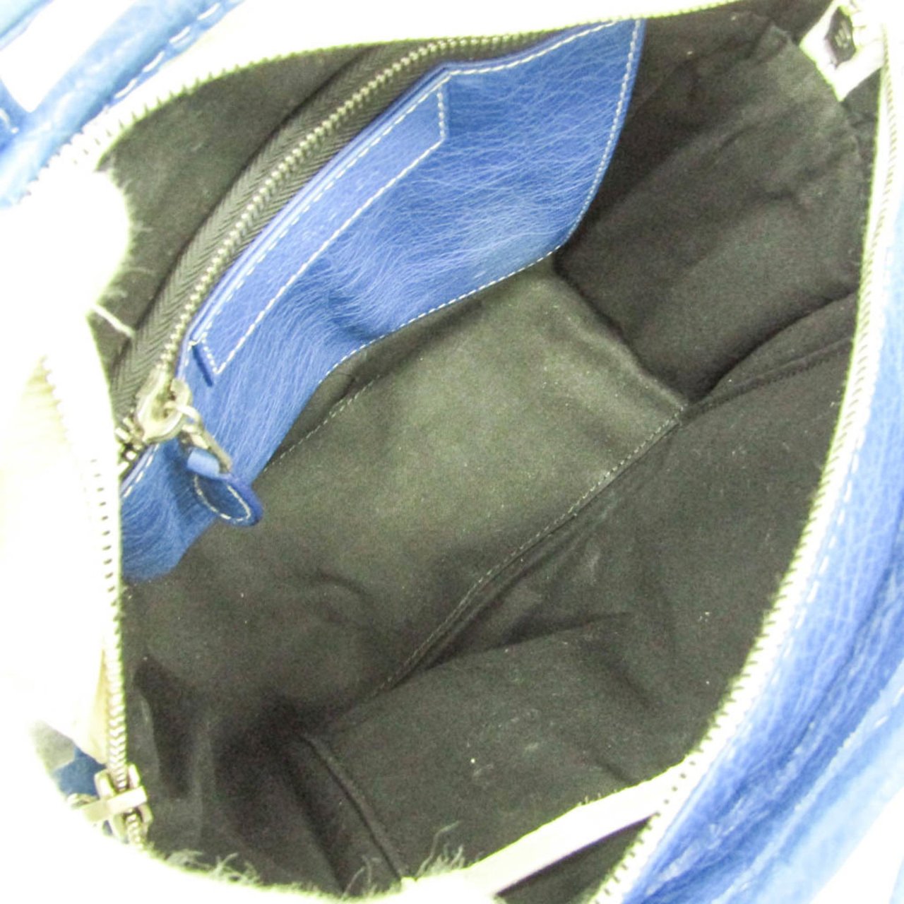 Balenciaga Bazar Convertible Tote Leather XS Divers