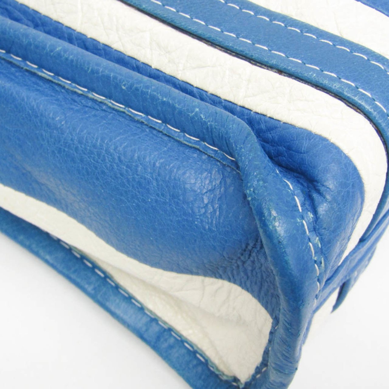 Balenciaga Bazar Convertible Tote Leather XS Divers