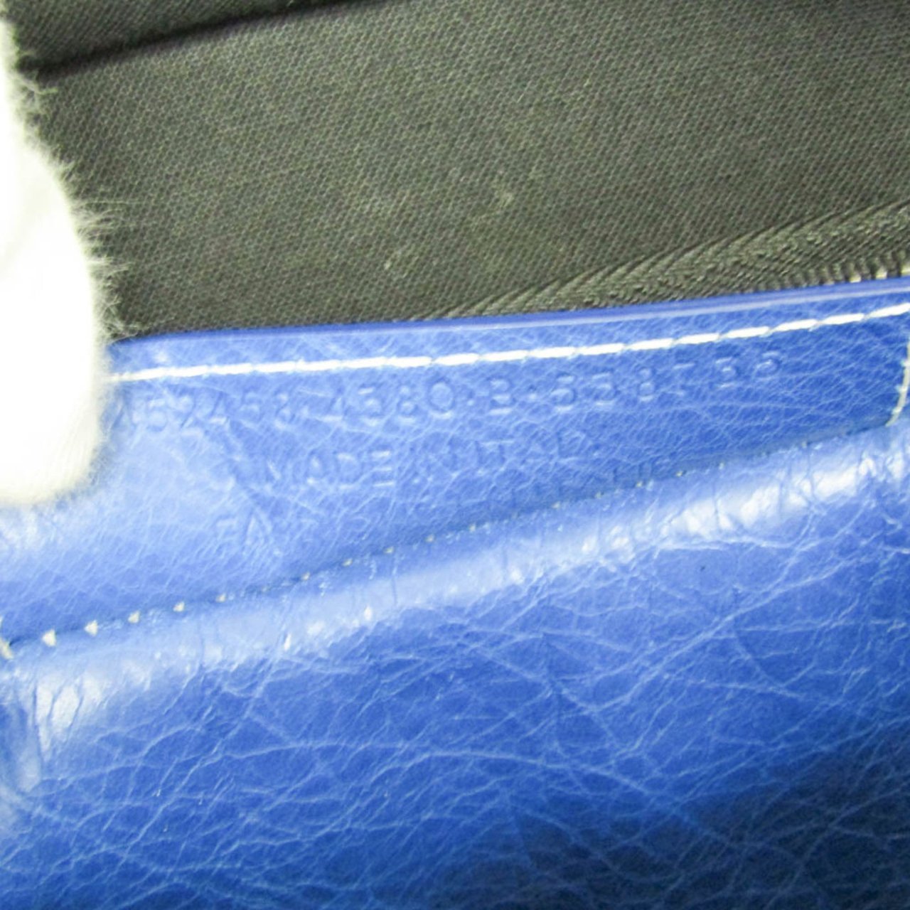 Balenciaga Bazar Convertible Tote Leather XS Divers