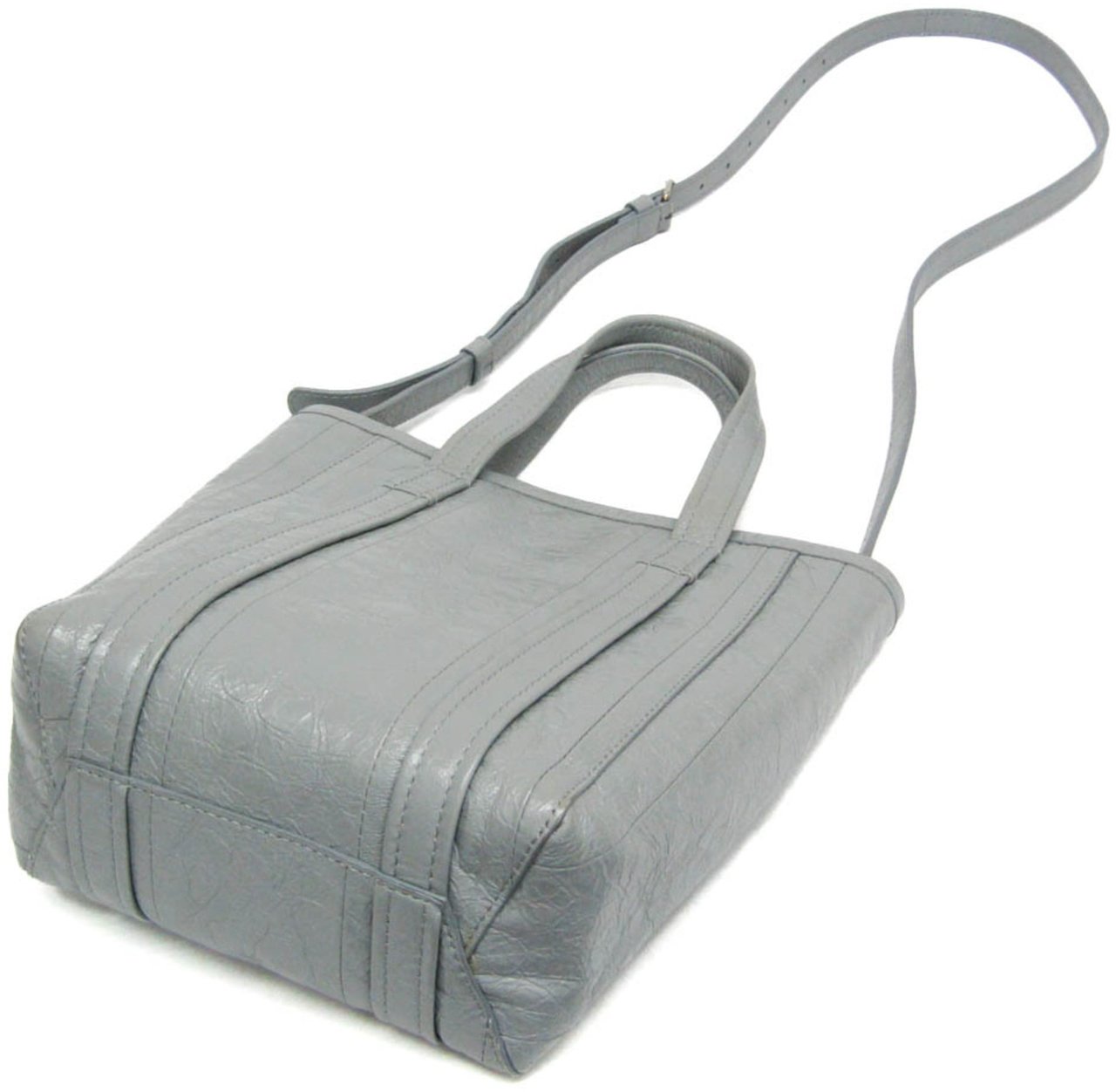 Balenciaga Balenciaga Vintage tote Leather Grijs