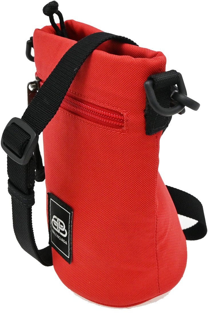Balenciaga Balenciaga Weekend Bottle Holder Bag Nylon Rood