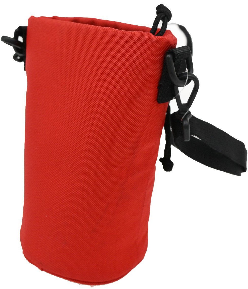 Balenciaga Balenciaga Weekend Bottle Holder Bag Nylon Rood